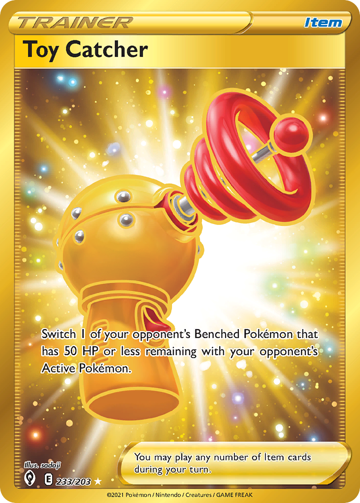 Toy Catcher 233/203 Evolving Skies English Pokemon card