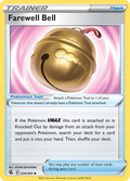 Farewell Bell 234/264 Fusion Strike English Pokémon card