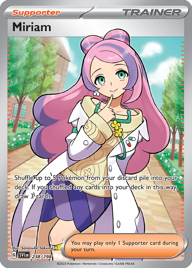 Miriam - Scarlet & Violet Base Set #238/198