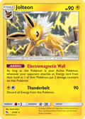 Jolteon 23/68 Hidden Fates English Pokémon card
