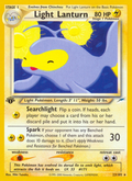 Light Lanturn 23/105 Neo Destiny English Pokemon card