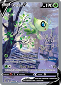 Celebi V 245/264 Fusion Strike English Pokémon card