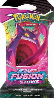 Pokémon TCG: Fusion Strike — Sleeved Booster Pack factory sealed