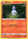 Litwick 24/196 Lost Origin English card