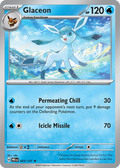 Glaceon 25/131 Prismatic Evolutions English Pokémon card artwork