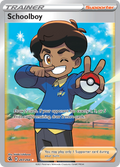 Schoolboy 261/264 Fusion Strike English Pokémon card