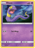Ekans 26/68 Hidden Fates English Pokémon card