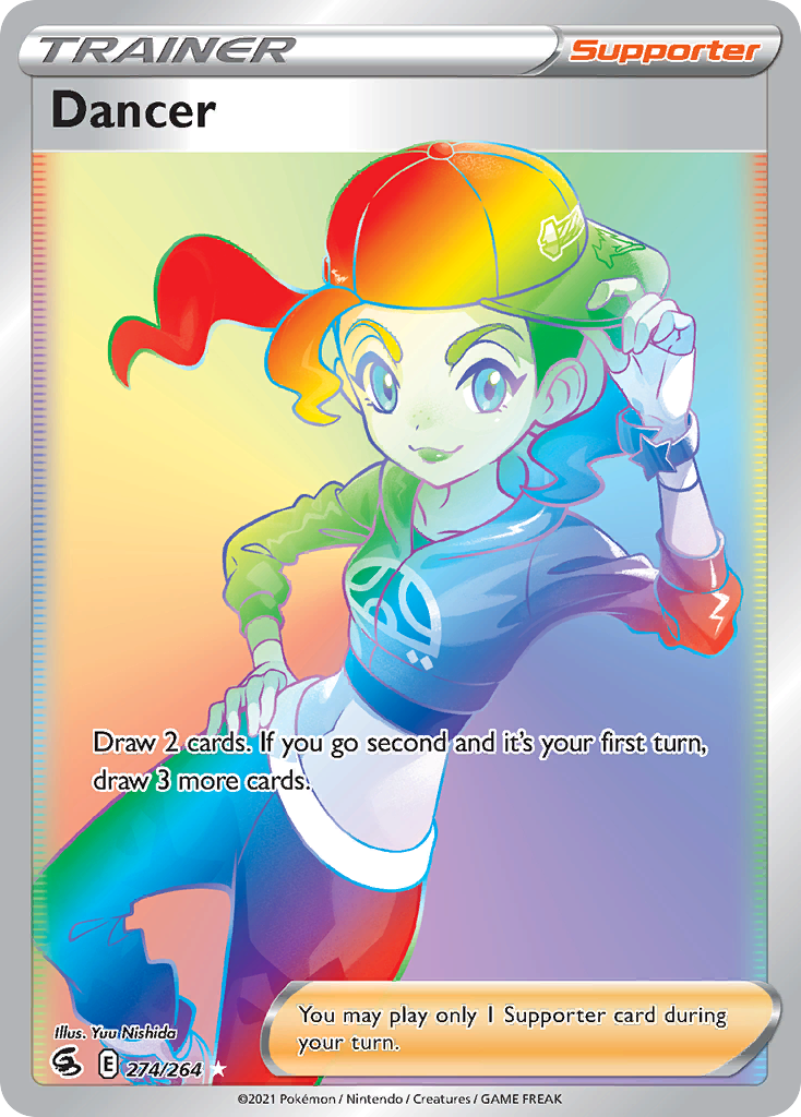 Dancer 274/264 Fusion Strike English Pokémon card