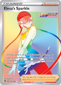 Elesa's Sparkle 275/264 Fusion Strike English Pokémon card