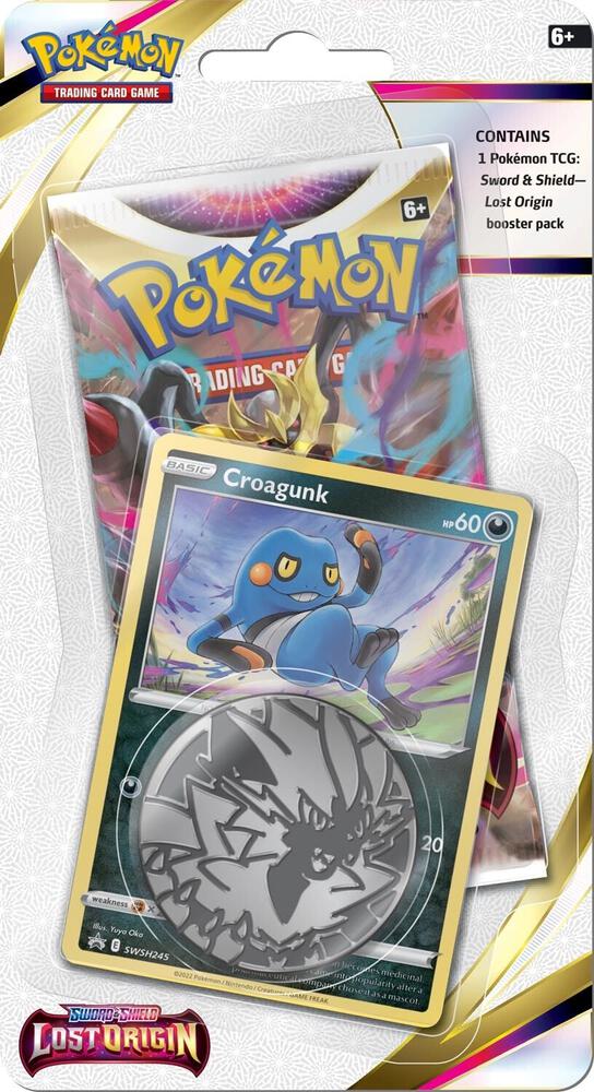 Lost Origin Single-Pack Blister — Croagunk Promo factory-sealed product