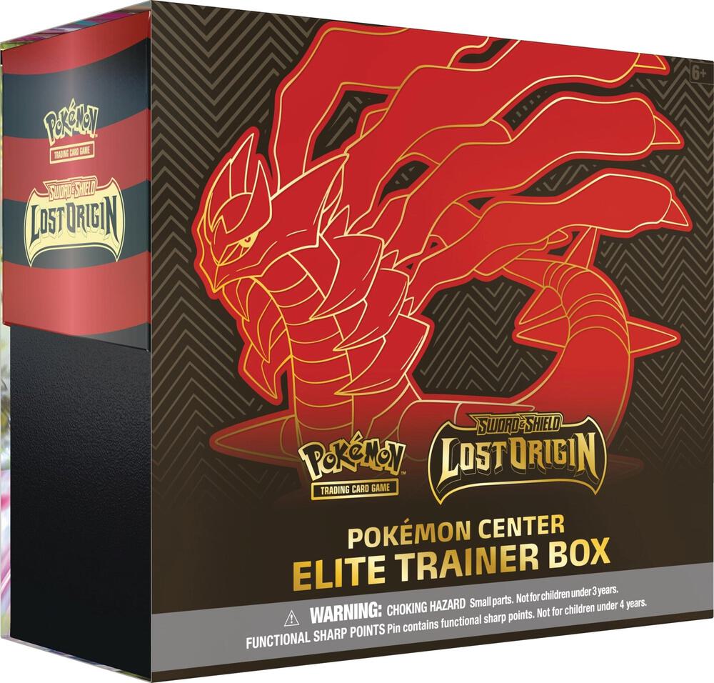 Lost Origin Pokémon Center Elite Trainer Box factory-sealed product