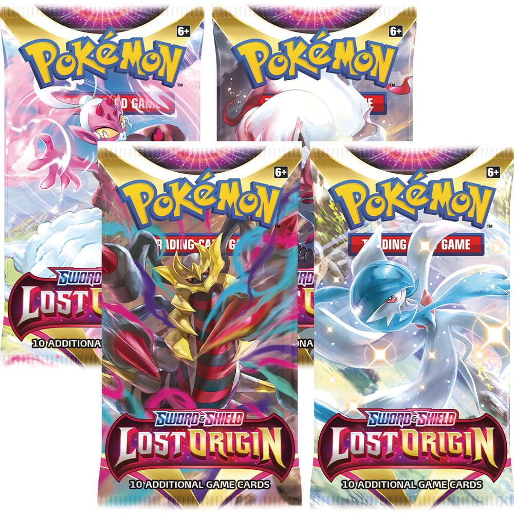 Lost Origin Booster Pack Art Set — 4 Artworks factory-sealed product