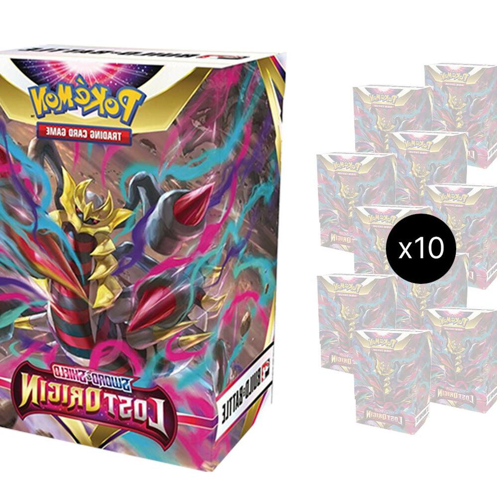 Lost Origin Build & Battle Display — 10 Boxes factory-sealed product