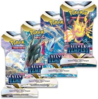 Silver Tempest Sleeved Booster Pack Art Bundle — Set of 4 sealed Pokémon TCG product