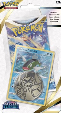 Silver Tempest Single-Pack Blister — Hisuian Basculin Promo sealed Pokémon TCG product
