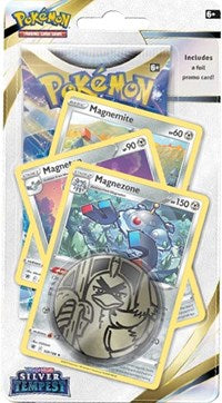 Silver Tempest Premium Checklane Blister — Magnezone sealed Pokémon TCG product