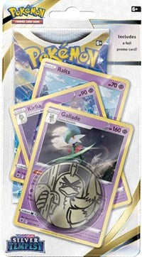 Silver Tempest Premium Checklane Blister — Gallade sealed Pokémon TCG product
