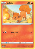 Vulpix 28/264 Fusion Strike English Pokémon card