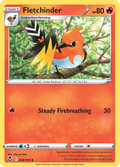 Fletchinder 28/195 Silver Tempest English card