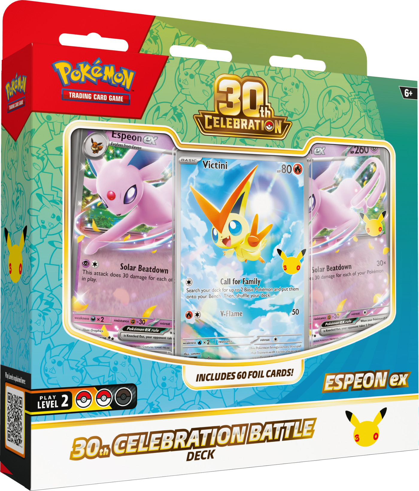 30th Celebration Battle Decks — Espeon ex Battle Deck English Pokémon TCG product