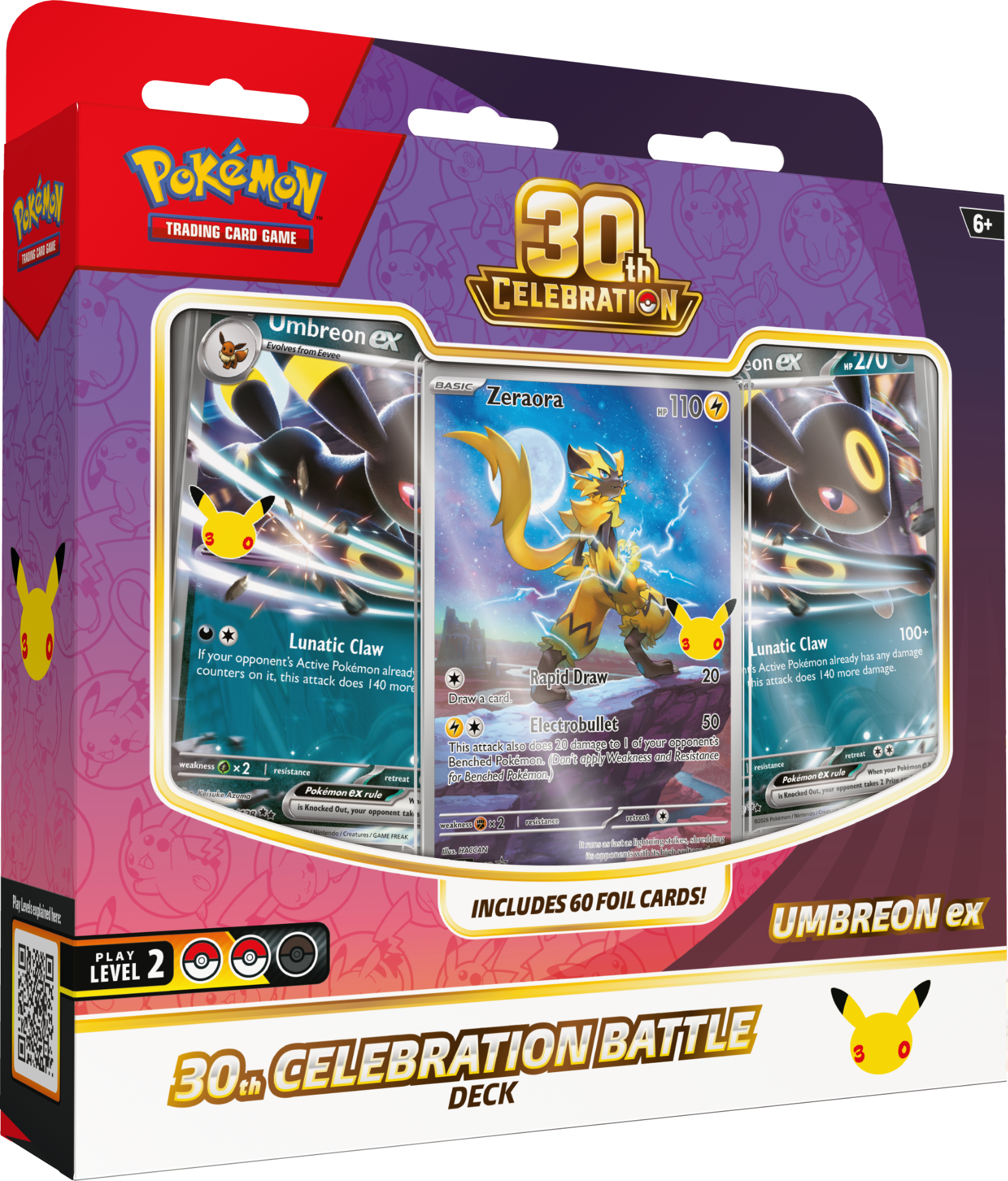 30th Celebration Battle Decks — Umbreon ex Battle Deck English Pokémon TCG product