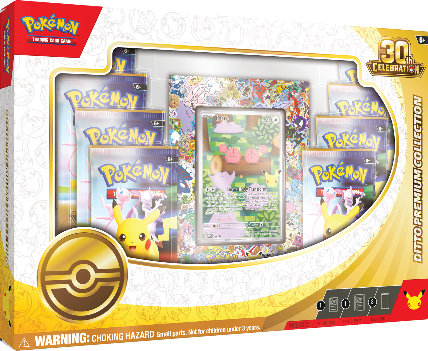 30th Celebration Ditto Premium Collection — 30th Celebration DittoPremium Collection English Pokémon TCG product