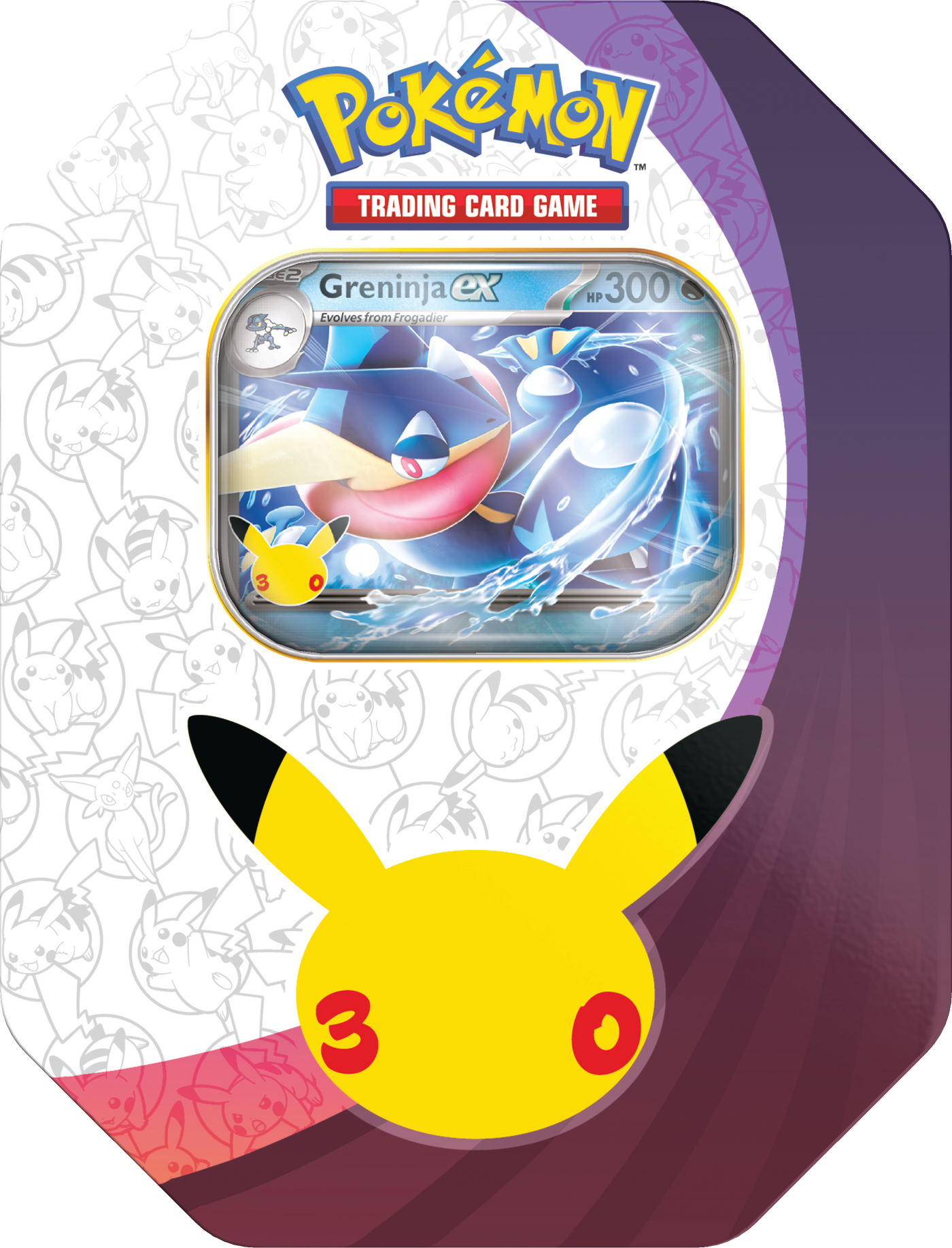 30th Celebration Pokémon ex Tins — Greninja ex Tin English Pokémon TCG product
