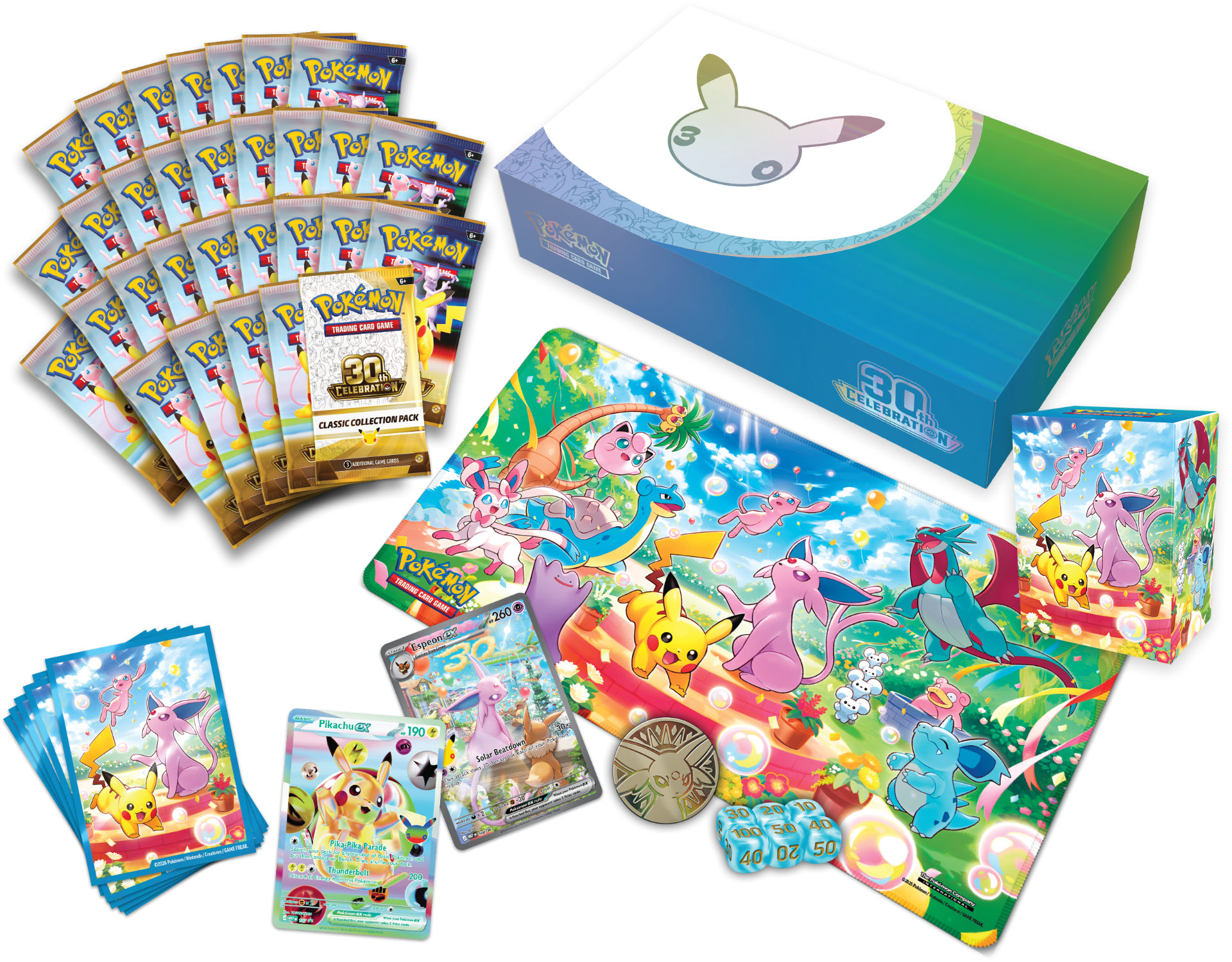 30th Celebration Ultra-Premium Collections — Day Ultra-Premium Collectioncontents English Pokémon TCG product