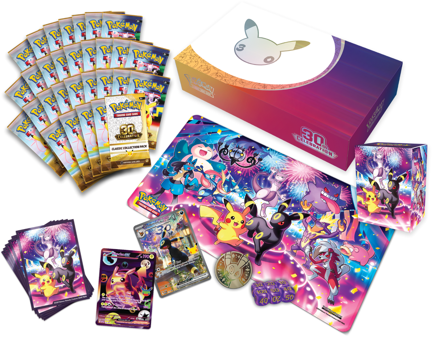 30th Celebration Ultra-Premium Collections — Night Ultra-Premium Collectioncontents English Pokémon TCG product