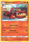 Incineroar 32/195 Silver Tempest English Pokémon card