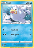 Seel 33/196 Lost Origin English Pokémon card