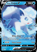 Alolan Vulpix V 33/195 Silver Tempest English card