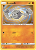 Geodude 33/68 Hidden Fates English Pokémon card