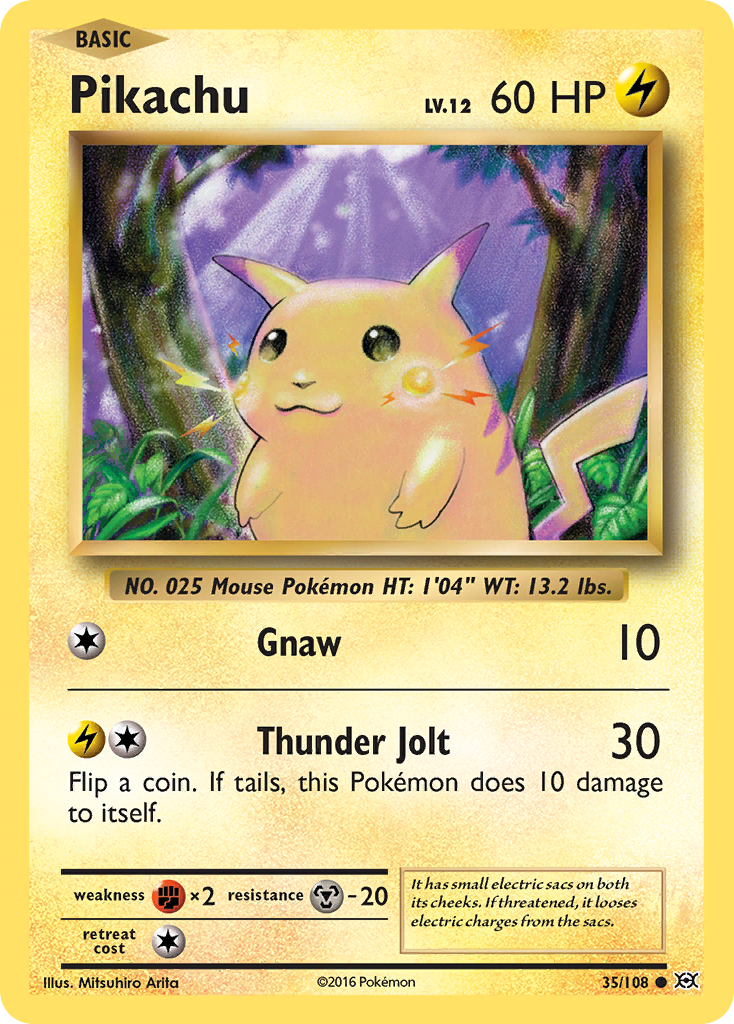 Pikachu - Evolutions #35/108