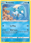 Articuno 36/195 Silver Tempest English Pokémon card