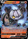 Chandelure V 39/264 Fusion Strike English card