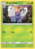 Butterfree 3/68 Hidden Fates English Pokémon card