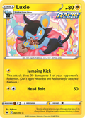 Luxio 41/159 Crown Zenith English card
