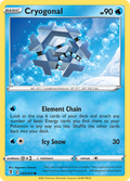 Cryogonal 43/203 Evolving Skies English Pokemon card