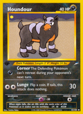 Houndour 43/105 Neo Destiny English Pokemon card