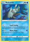 Relicanth 44/195 Silver Tempest English card
