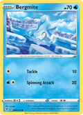 Bergmite 44/203 Evolving Skies English Pokemon card