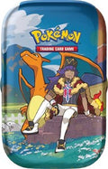 Crown Zenith Mini Tin — Leon & Charizard sealed Pokémon TCG product