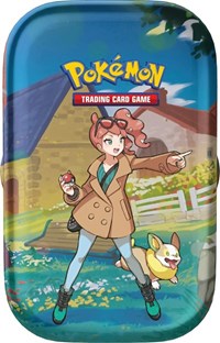 Crown Zenith Mini Tin — Sonia & Yamper sealed Pokémon TCG product