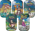 Crown Zenith Mini Tin Art Set — 5 Designs sealed Pokémon TCG product