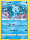 Phione 45/195 Silver Tempest English card