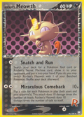 Rocket's Meowth - EX Team Rocket Returns #46