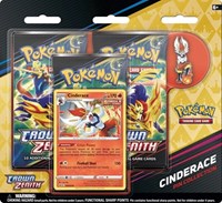 Crown Zenith Pin Collection — Cinderace sealed Pokémon TCG product