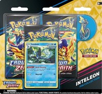 Crown Zenith Pin Collection — Inteleon sealed Pokémon TCG product