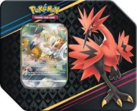 Crown Zenith Galarian Zapdos Tin sealed Pokémon TCG product
